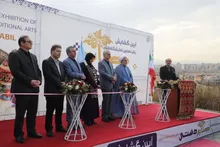 مراسم گشایش پانزدهمین نمایشگاه ملی صنایع‌دستی اردبیل