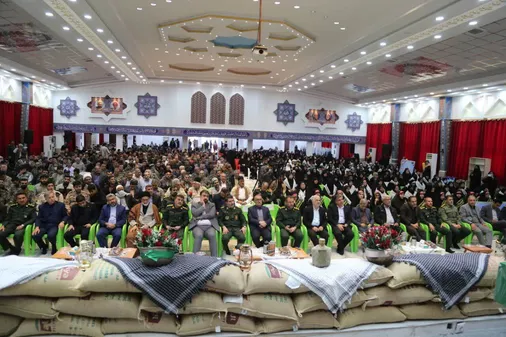 اجتماع باشکوه بسیجیان شهرستان بویراحمد