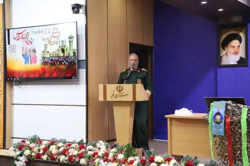 گردهمایی طلاب و روحانیون در بزرگداشت شهدای مقاومت