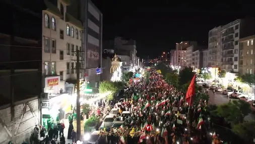 هفتاد و یکمین شب ایستادگی و مقاومت مردم مؤمن و انقلابی کرج