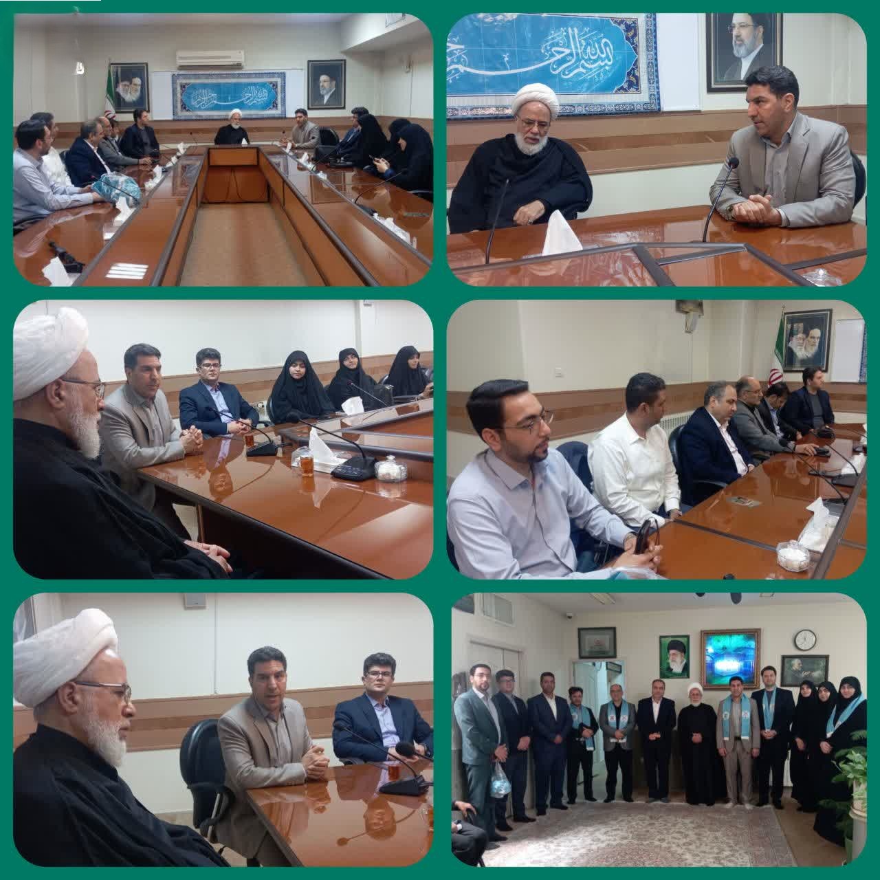 شورای سازمان بسیج حقوقدانان استان کرمانشاه با نماینده ولی فقیه در استان