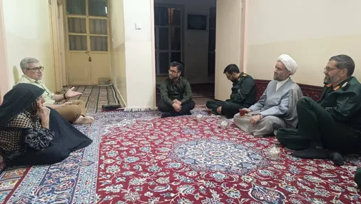 دیدار با خانواده دهشیبی در زاهدان