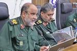جلسه پیگیری ساخت یادمان ملی شهدای لامِرد با حضور سردار قریشی