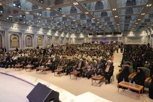 مراسم بزرگداشت سپهبد شهید محمد پاکپور، فرمانده کل سپاه در مشهد