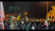 حضور مردم‌ غیور کازرون‌ در شب‌های‌ حماسه‌آفرین