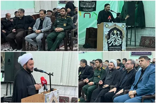 یادواره شهید گمنام نیم&zwnj;ور در شب شهادت حضرت زهرا(س) برگزار شد