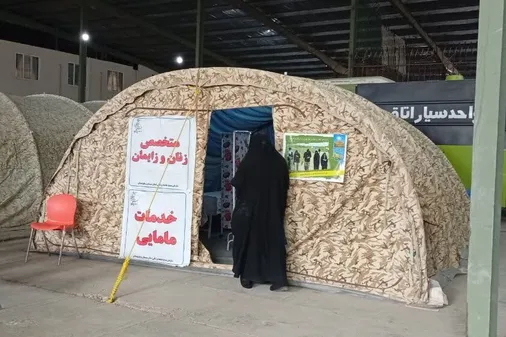 راه&zwnj;اندازی شانزدهمین بیمارستان صحرایی در زاهدان