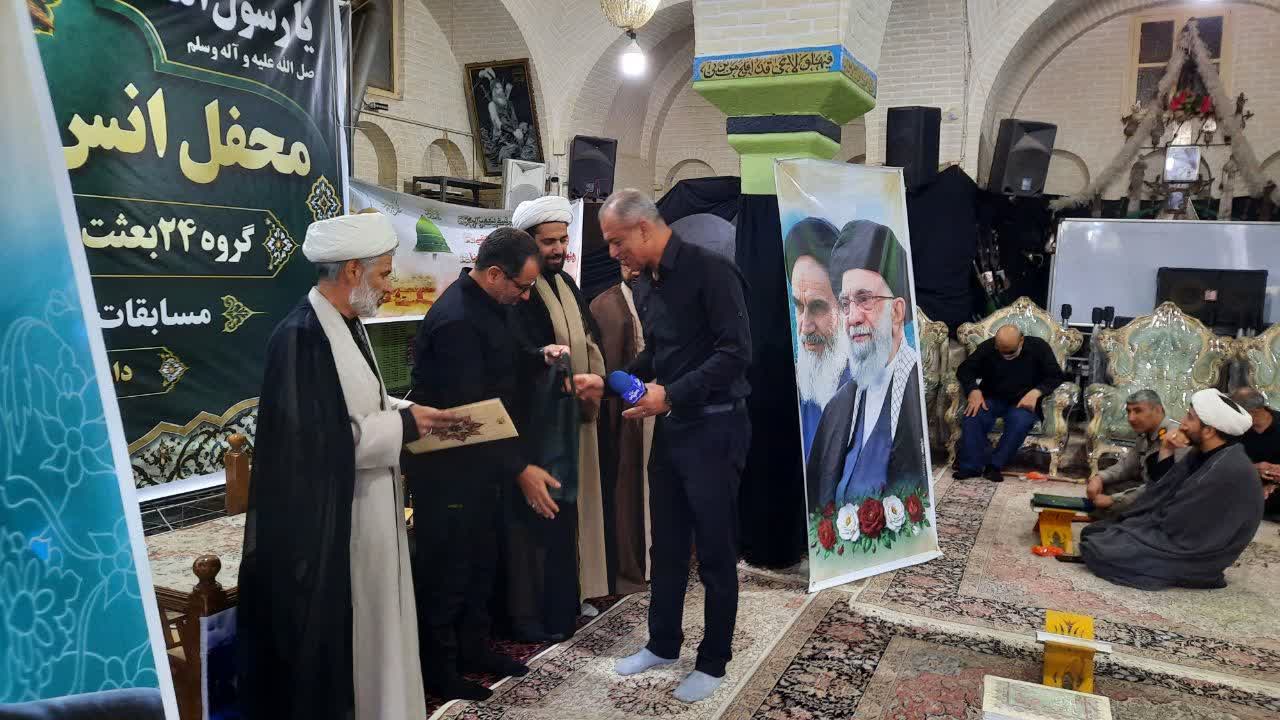 آیین تجلیل گروه ۲۴ بعثت نیروی زمینی سپاه از خبرنگاران بروجرد