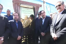 افتتاح سد مخزنی «تاج امیر» با حضور معاون وزیر نیرو