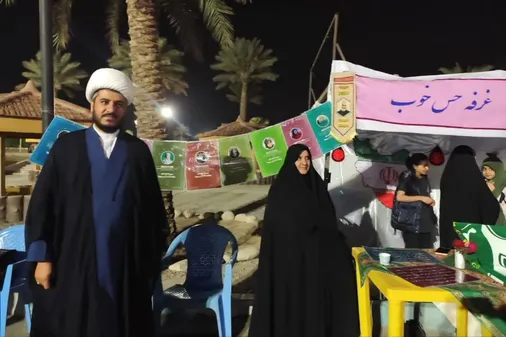 غرفه &laquo;حس خوب&raquo; در جیرفت؛ جلوه&zwnj;ای هنرمندانه از هویت زن ایرانی-اسلامی