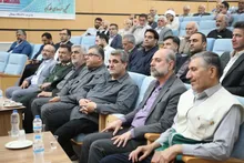 حضور سردار شوقانی در آیین تجلیل از موکب‌داران و پیرغلامان اربعین حسینی ۱۴۰۵ استان سمنان