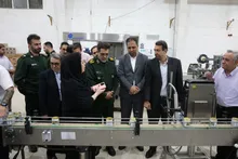 بازدید فرمانده سپاه انصارالحسین(ع) استان همدان از شرکت شاد چین نگین خاورمیانه