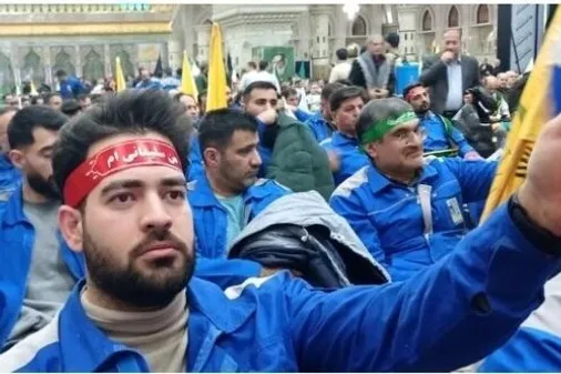 تجمع بزرگ جامعه کارگری و کارفرمایی در حرم امام خمینی(ره)