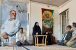 روایت سردار شریف در دیدار با خانواده فرمانده‌ای که معمار امنیت و طراح وعده صادق ۳ بود