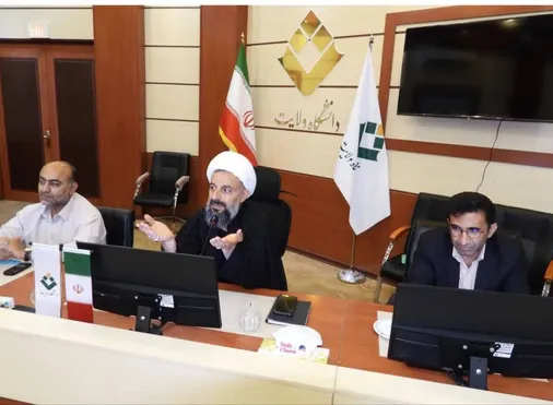 نشست جهاد تبیین در دانشگاه ولایت شهرستان ایرانشهر