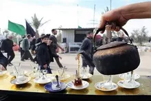 خدمت‌رسانی ۱۷ موکب سپاه الغدیر یزد به اربعینی‌ها