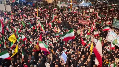فریاد لبیک یا خامنه&zwnj;ای اردبیلی&zwnj;ها در موج بیست و هفتم