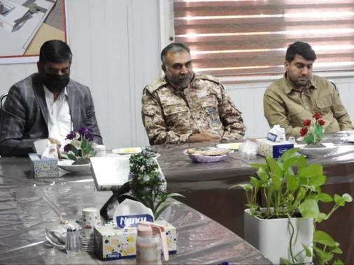 توافق برای تقویت امنیت در پروژه ملی راه&zwnj;آهن چابهار-زاهدان با مشارکت قرارگاه قدس و مسئولین محلی خاش