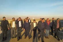 بازدید نماینده همدان از پروژه آبرسانی و تصفیه‌خانه همدان