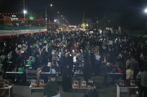 گزارش تصویری شماره ۲/آیین چهلمین روز شهادت دانش آموزان میناب در اهواز