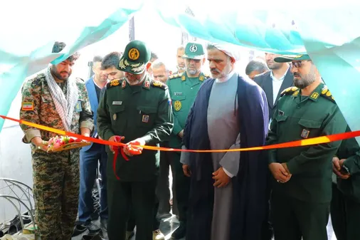 برپایی نمایشگاه اسوه استانی بسیج در بام ایران