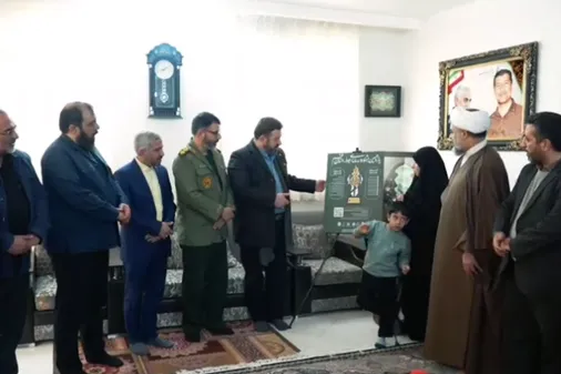 آئین رونمایی از پوستر یازدهمین دوره جشنواره رسانه ای ابوذر در منزل شهید شهروز مظفری نیا