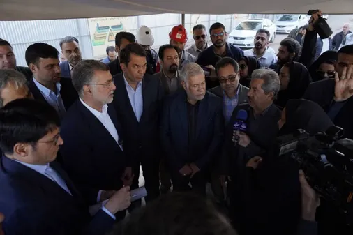 بازدید وزیر بهداشت از پروژه احداث بیمارستان ۷۰۰ تخت&zwnj;خوابی شهید حاج قاسم سلیمانی در کرمان