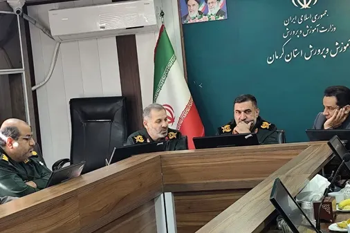 تاکید فرمانده سپاه ثارالله کرمان بر گسترش چتر فعالیت&zwnj;های فرهنگی در میان دانش&zwnj;آموزان