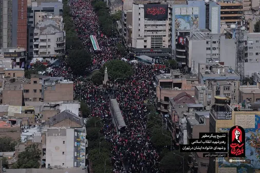 مراسم میلیونی تشییع پیکر پاک امام شهید انقلاب