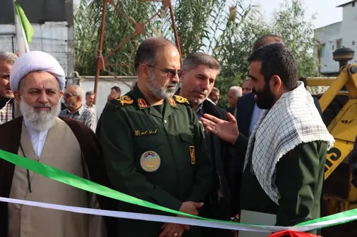 آغاز عملیات اجرایی مجتمع فرهنگی&zwnj; ـ هنری چندمنظوره حفظ آثار شهدای بسیج بهنمیر با حضور فرمانده سپاه کربلا