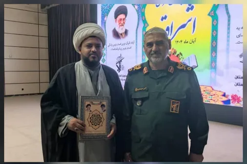 سرباز قرآن در دشت آزادگان درخشید تقدیر فرمانده سپاه ولیعصر(عج) از مبلغین انقلابی