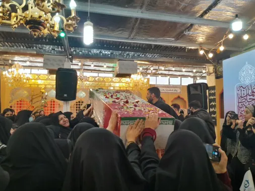 یادمان مقتل فاطمیه قم، میزبان شهید گمنام شد