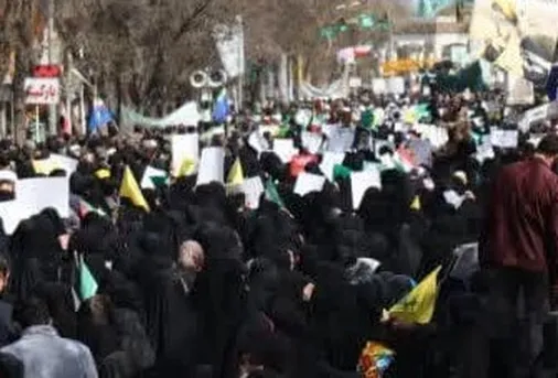 خلق حماسه ای دیگر از مردم دارالارشاد اردبیل در روز جهانی قدس
