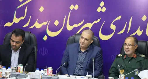 تشریح برنامه های قرارگاه جهاد سازندگی و محرومیت زدایی ندسا در شورای تامین شهرستان بندر لنگه