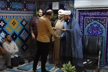 حضور امام جمعه اسلامشهر در جمع کارکنان پروژه «تقاطع دوربرگردان الغدیر»