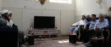 تجدید میثاق مسئولان سپاه الغدیر با آرمان‌های شهدا در دیدار با خانواده شهید «محسن زارع»