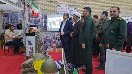 برپایی نمایشگاه طرح اسوه در اسلام&zwnj;آبادغرب