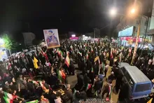 هشتادمین شب حضور مردم شریف کرج در دومین سالروز شهادت آیت‌الله رئیسی و شهدای خدمت