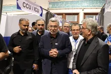 بازدید وزیر بهداشت از بیمارستان موقت بقیه الله(عج) واقع در مصلی تهران