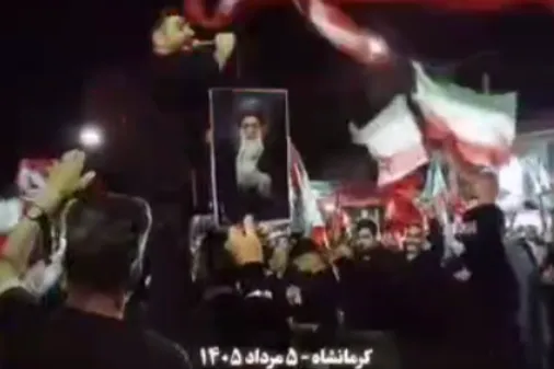 میدان&zwnj;داری مردم کرمانشاه در صد و چهل و نهمین شب اجتماع