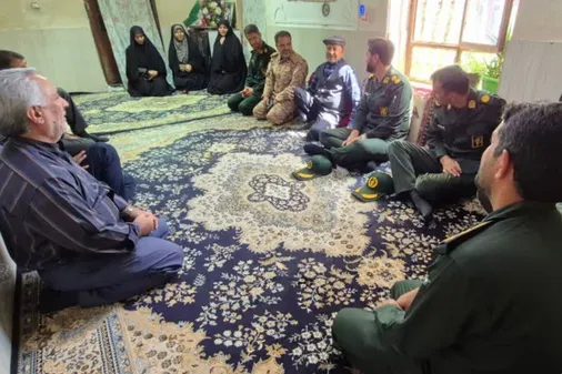 دیدار با مادر شهید گرانقدر علی&zwnj;کماچ خزاعی