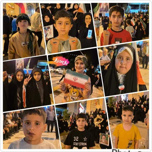 حضور پرشور کودکان و نوجوانان دهه&zwnj;نودی سرپل&zwnj;ذهاب در برنامه&zwnj;های انقلابی و مردمی