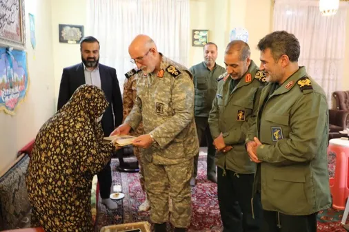 دیدار با مادر شهید محمودرضا موفق یساقی
