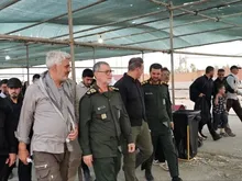 خدمات سپاه به زائرین در مرز مهران آغاز شد