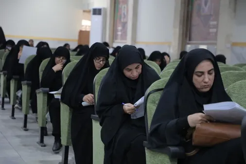 برگزاری مراسم افتتاحیه برگزاری بیست و چهارمین دوره مسابقات نیمه نهایی قرآن کریم خواهران شاغل در سپاه حضرت ولیعصر (عج) خوزستان