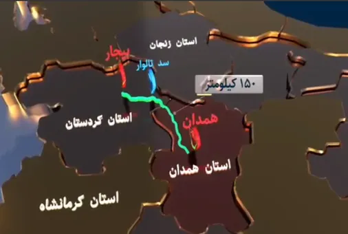 آغاز عملیات خط انتقال آب سد تالوار به همدان برای تأمین آب شرب 1.3 میلیون نفر