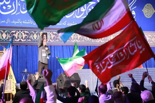صد و چهل و نهمین شب از اجتماع مردمی &laquo;شب&zwnj;های اقتدار حسینی&raquo; مردم سمنان در حسینیه امام خمینی(ره)