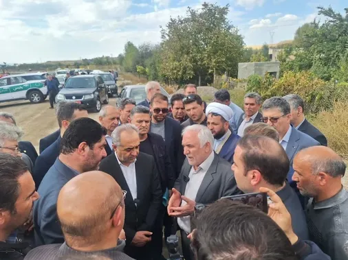 بازدید استاندار آذربایجان شرقی از پروژه قطعه اول باند دوم محور اهر - مشگین&zwnj;شهر