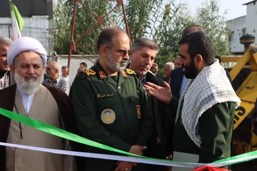 آغاز عملیات اجرایی مجتمع فرهنگی&zwnj; ـ هنری چندمنظوره حفظ آثار شهدای بسیج بهنمیر با حضور فرمانده سپاه کربلا