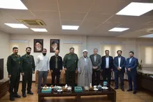 دیدار فرمانده سپاه ناحیه امام هادی (ع)، با فرماندار ویژه شهرستان کرج